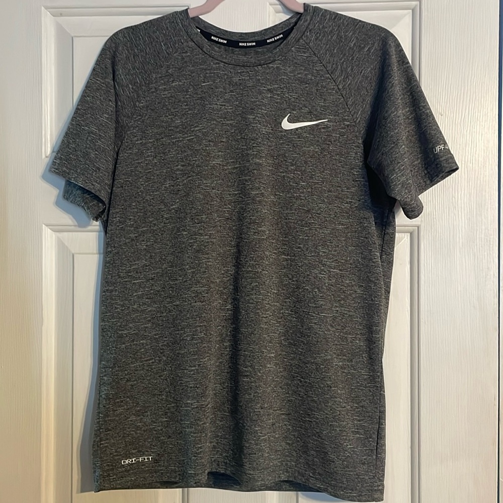 Nike swim shirt Mens Small Dri Fit